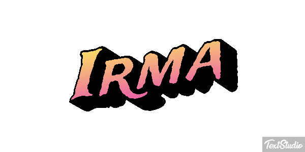 Irma Effetto testo