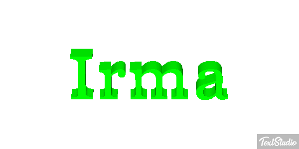 Irma Effetto testo
