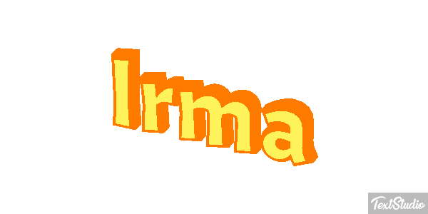 Irma Effetto testo