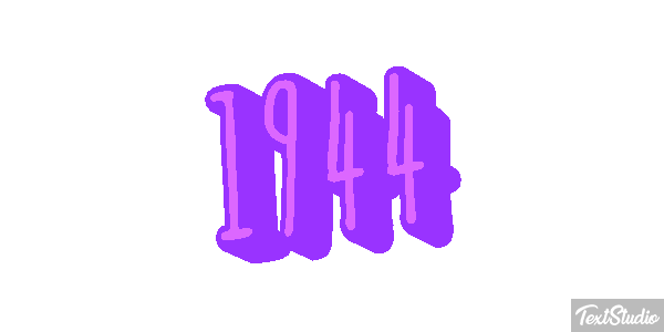 1944 Tekst effect