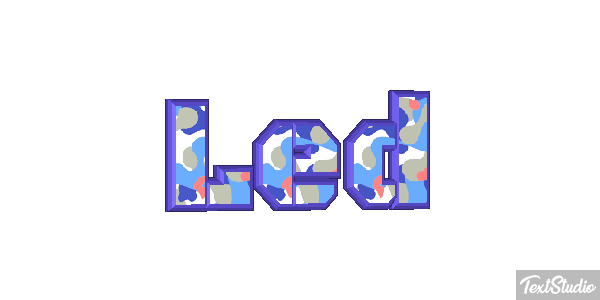 Led テキスト効果