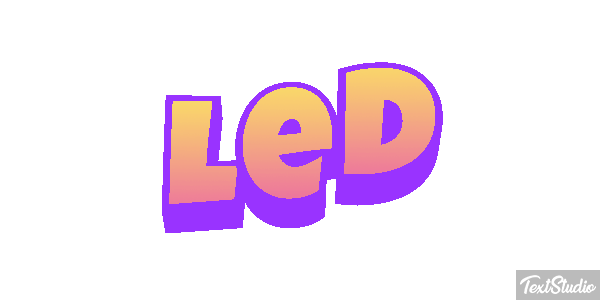 Led テキスト効果