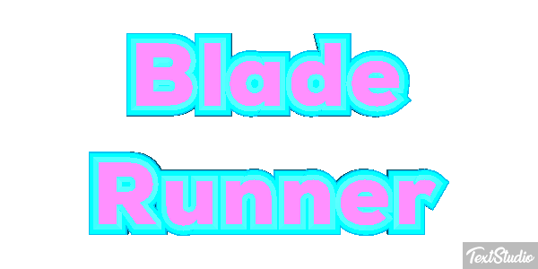 Blade Runner テキスト効果