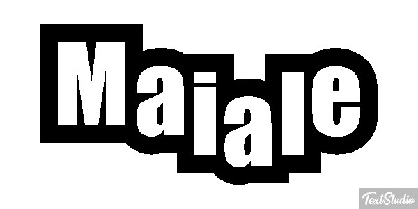 Maiale Effetto testo