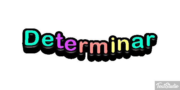 Determinar Effetto testo