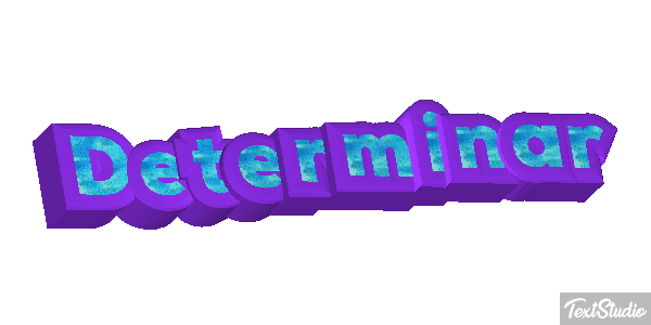 Determinar Effetto testo