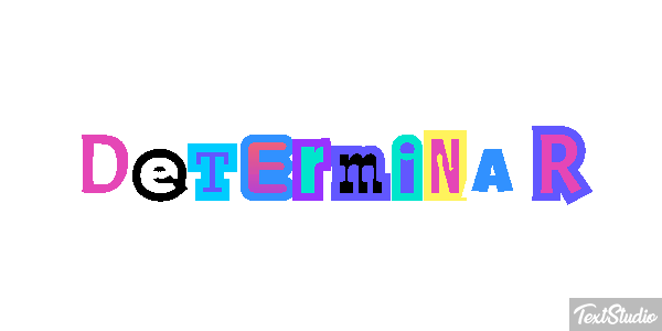 Determinar Effetto testo