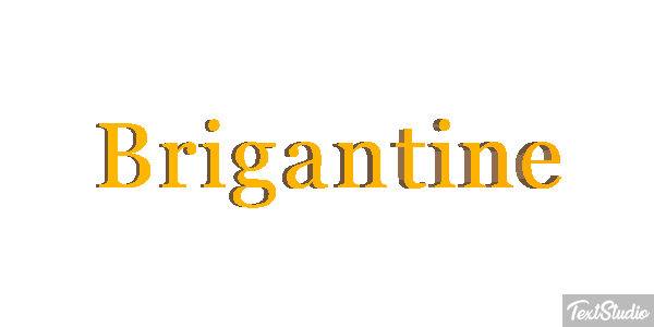 Brigantine Efekt tekstowy