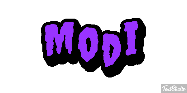Modi Text effect
