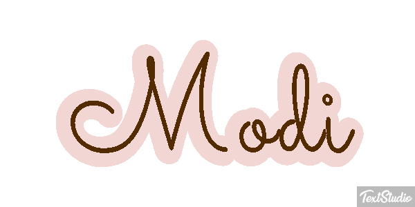 Modi Text effect