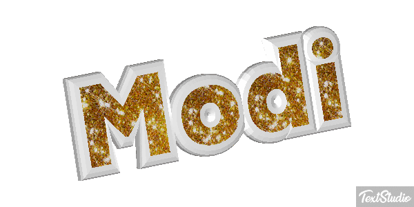 Modi Text effect