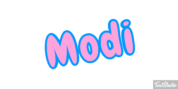 Modi Text effect