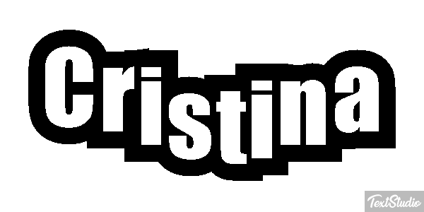 Cristina Text effect