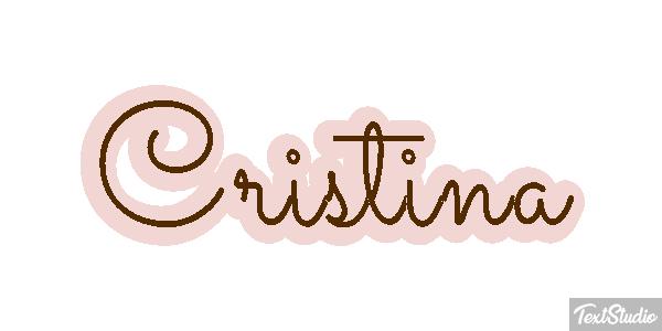 Cristina Text effect