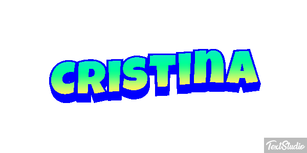 Cristina Text effect