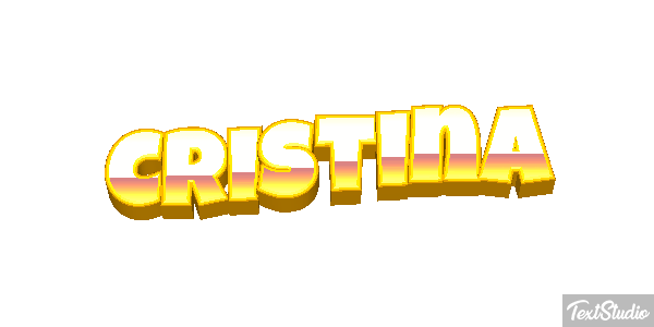 Cristina Text effect