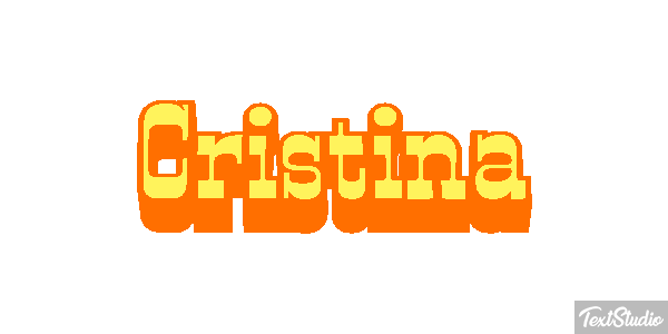 Cristina Text effect