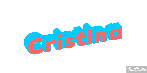 Cristina Text effect