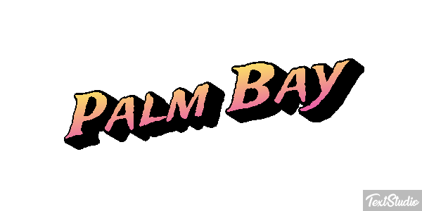 Palm Bay Efekt tekstowy