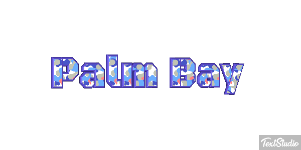 Palm Bay Efekt tekstowy