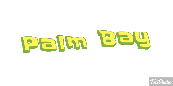 Palm Bay Efekt tekstowy