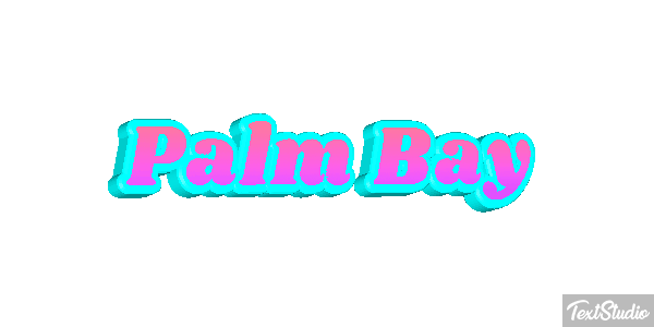 Palm Bay Efekt tekstowy