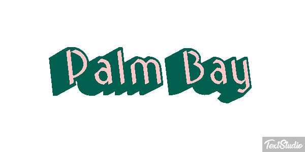 Palm Bay Efekt tekstowy