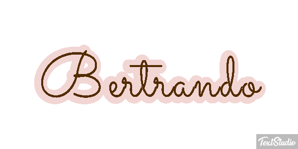 Bertrando Effetto testo