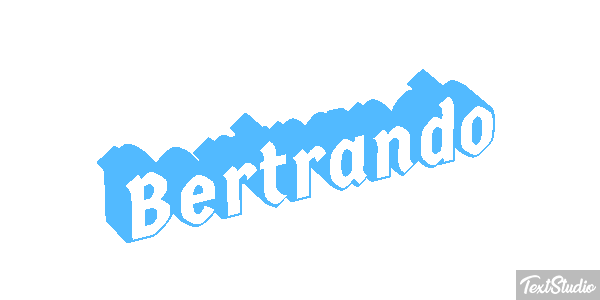 Bertrando Effetto testo