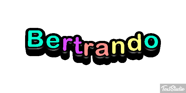 Bertrando Effetto testo