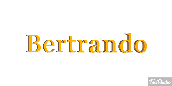 Bertrando Effetto testo