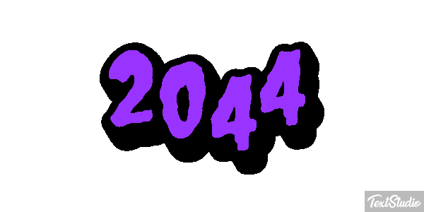 2044 Efeito do texto