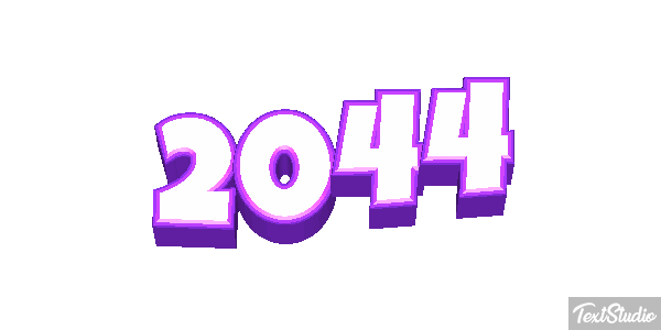 2044 Efeito do texto