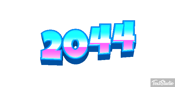 2044 Efeito do texto
