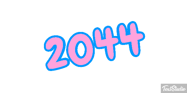 2044 Efeito do texto
