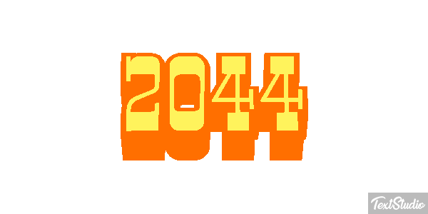 2044 Efeito do texto