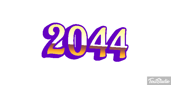 2044 Efeito do texto