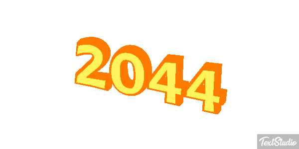 2044 Efeito do texto
