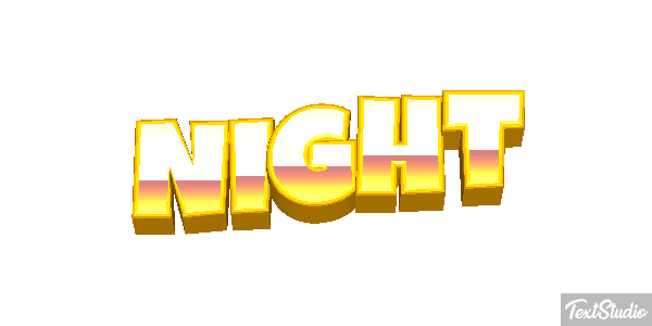 Night Effetto testo