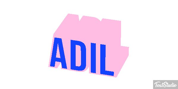 Adil Text effect