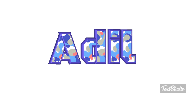 Adil Text effect