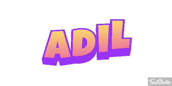 Adil Text effect