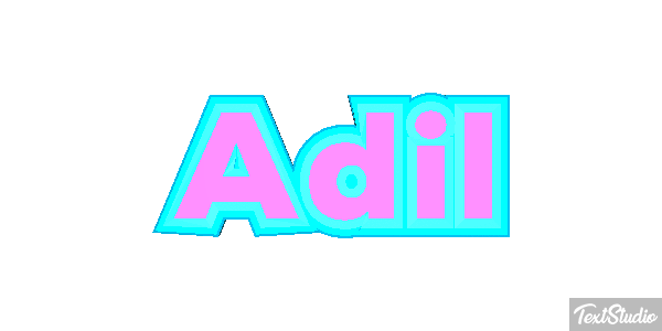 Adil Text effect