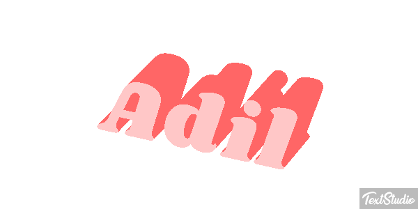 Adil Text effect