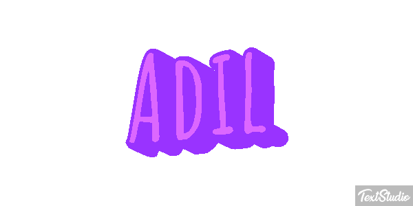 Adil Text effect