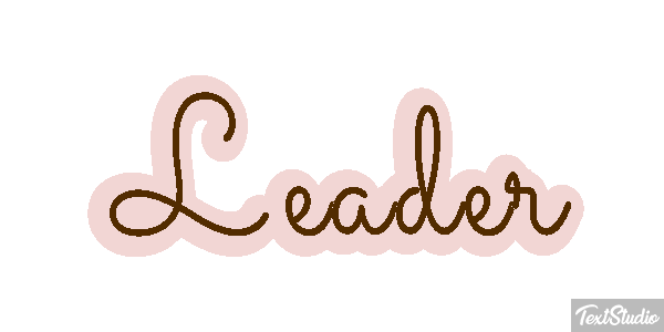 Leader テキスト効果