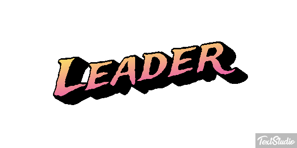 Leader テキスト効果