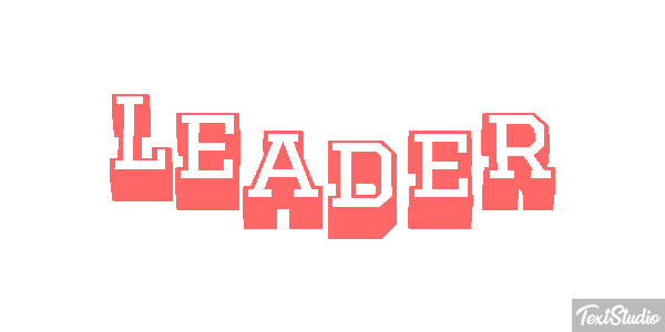 Leader テキスト効果