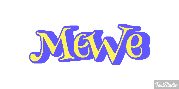 MeWe Efecto de texto
