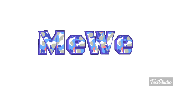 MeWe Efecto de texto